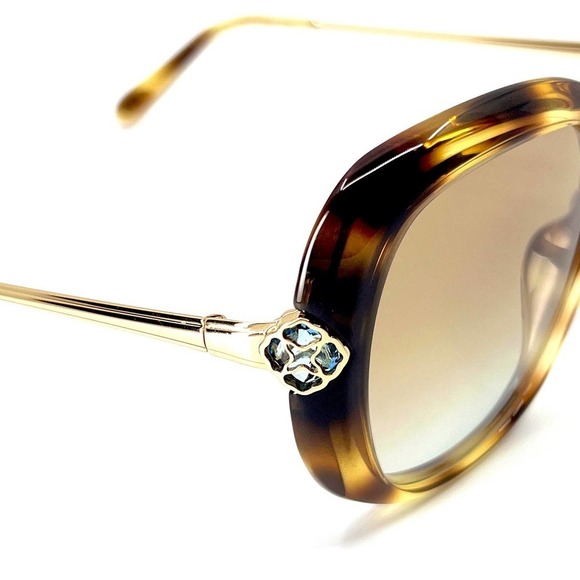 NEW!!! CHOPARD IMPERIALE Sunglasses SCH314S 0ALE Authentic - Picture 7 of 12